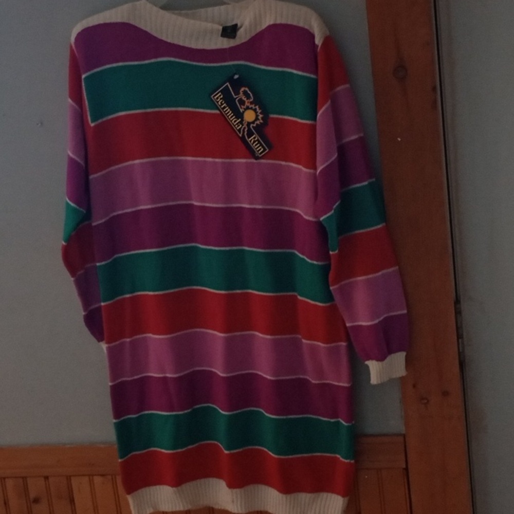 Vintage Bermuda Run Sweater Dress